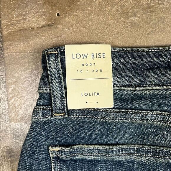 Lucky Brand Womens Size 10 30 Low Rise Boot Cut Jeans Blue Denim Medium Wash NWT - Picture 8 of 9